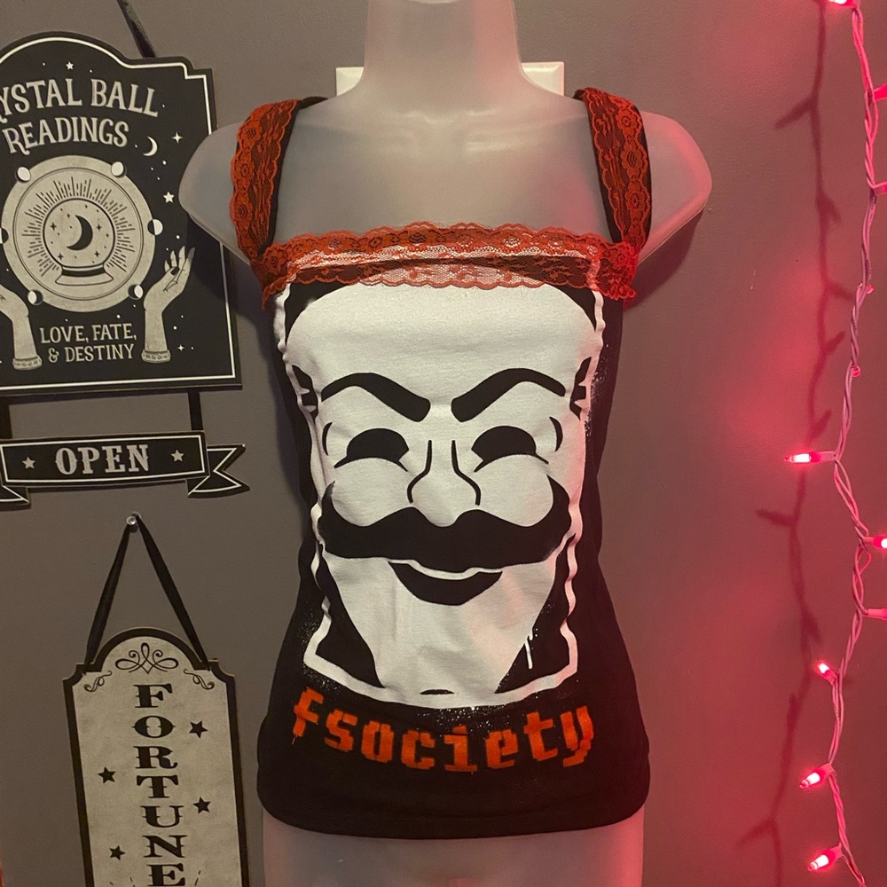 FSociety Corset Tank
